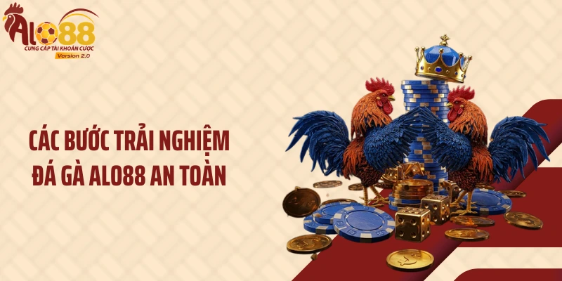 Các bước trải nghiệm đá gà ALO88 an toàn