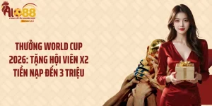Thưởng World Cup 2026: Tặng Hội Viên X2 Tiền Nạp Đến 3 Triệu