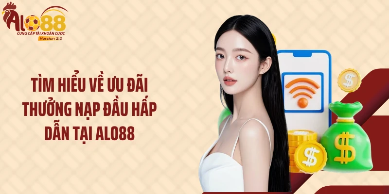 Tìm hiểu về ưu đãi thưởng nạp đầu hấp dẫn tại Alo88